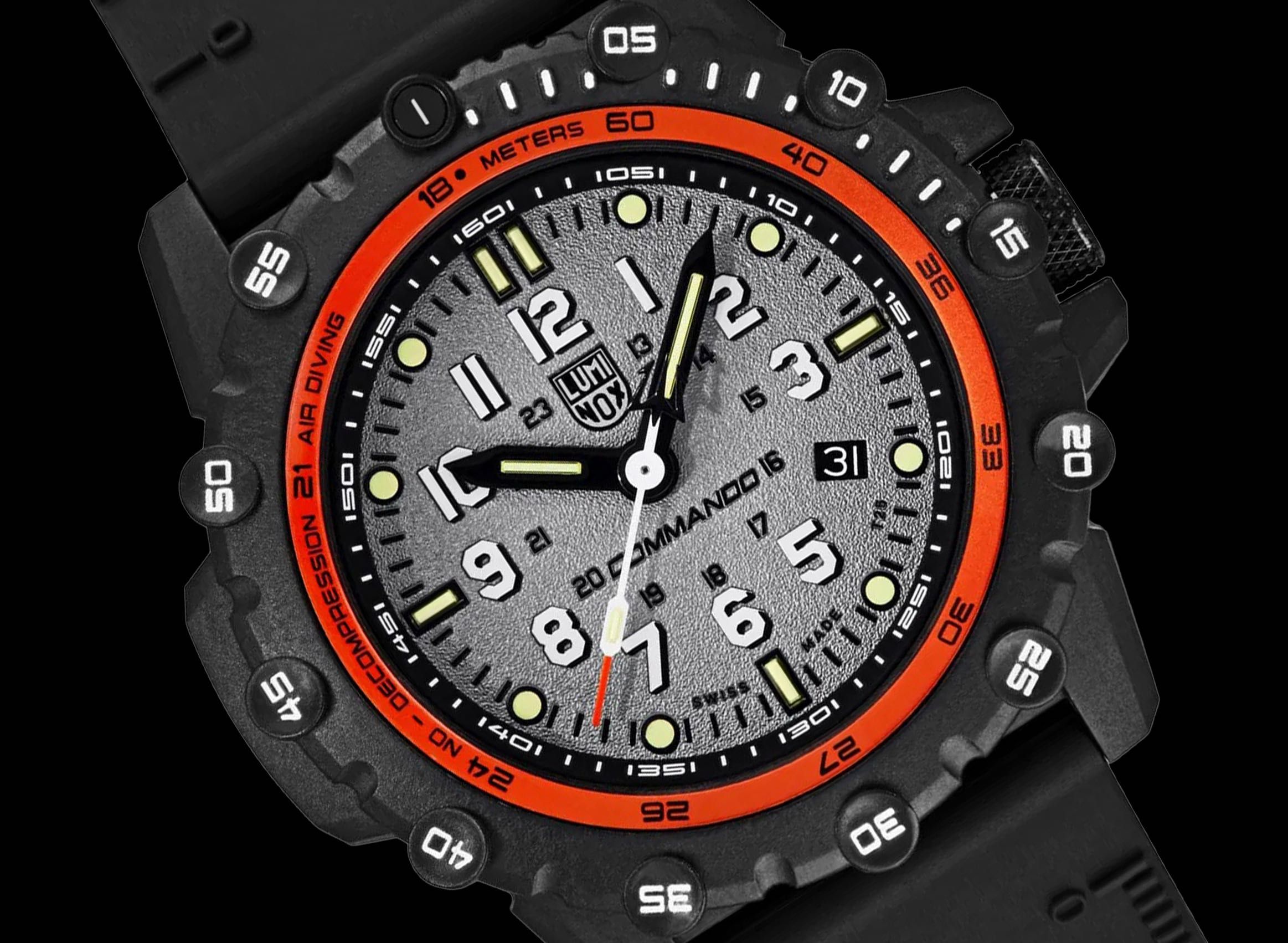 Годинник LUMINOX Commando Frogman XS.3301 46 mm. 200 MT.