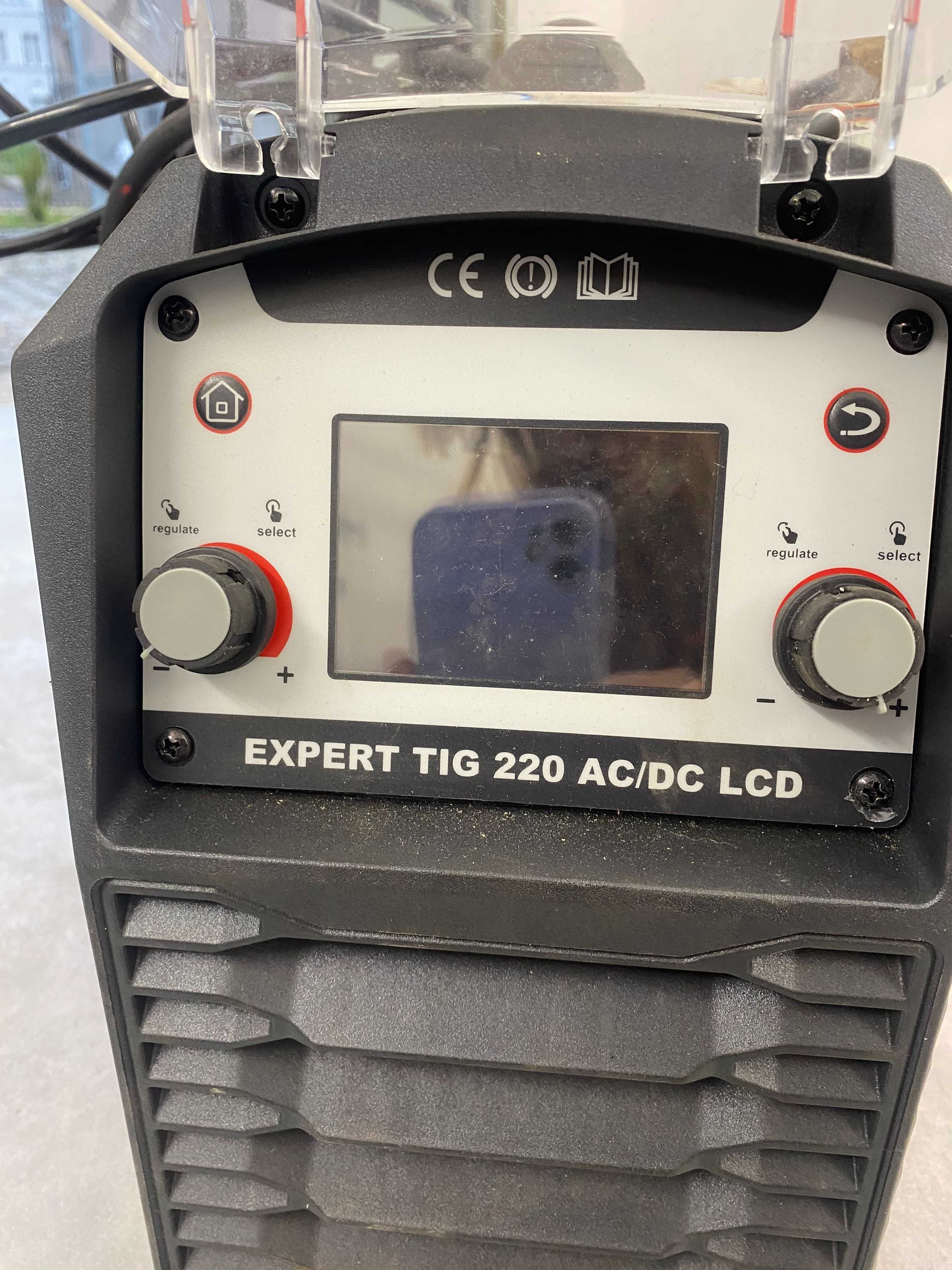 Spawarka Expert  TIG 220 AC/DC LCD