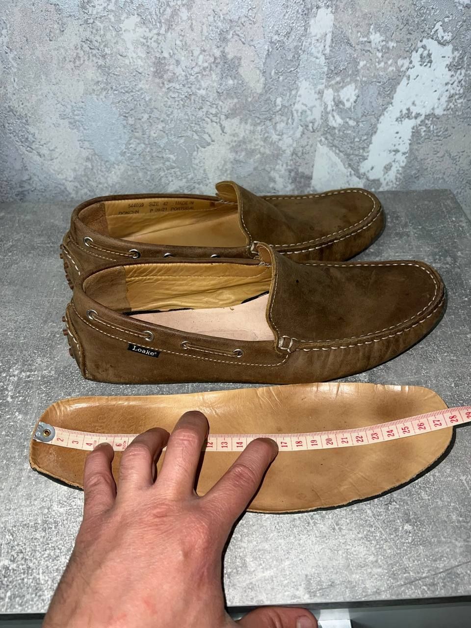 Макасіни шкіряні Loake 100% оригінал