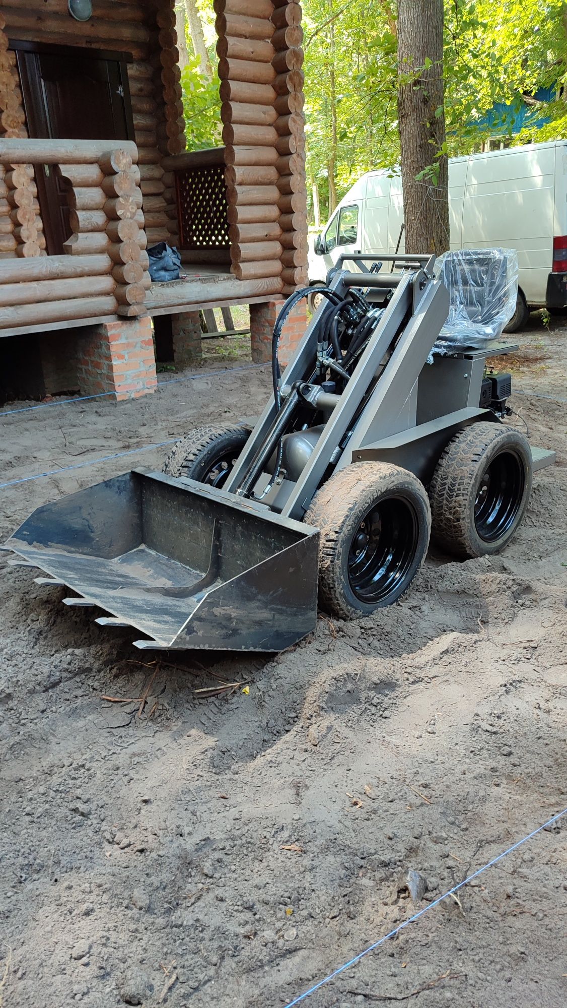Мінінавантажувач Toytraktor. мінітрактор минипогрузчи