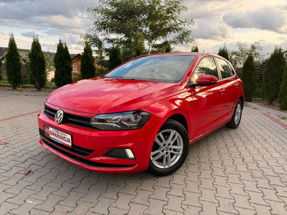 Volkswagen Polo 1.0MPi_80ps~Ledy~5Drzwi~Tylko107TysKm~Bezwypadkowy~1Właściciel~TOP
