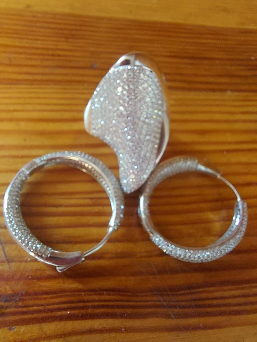 Срібний набір з 3-ох предметів