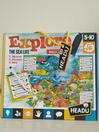 Puzzle "explore the sea life" headu