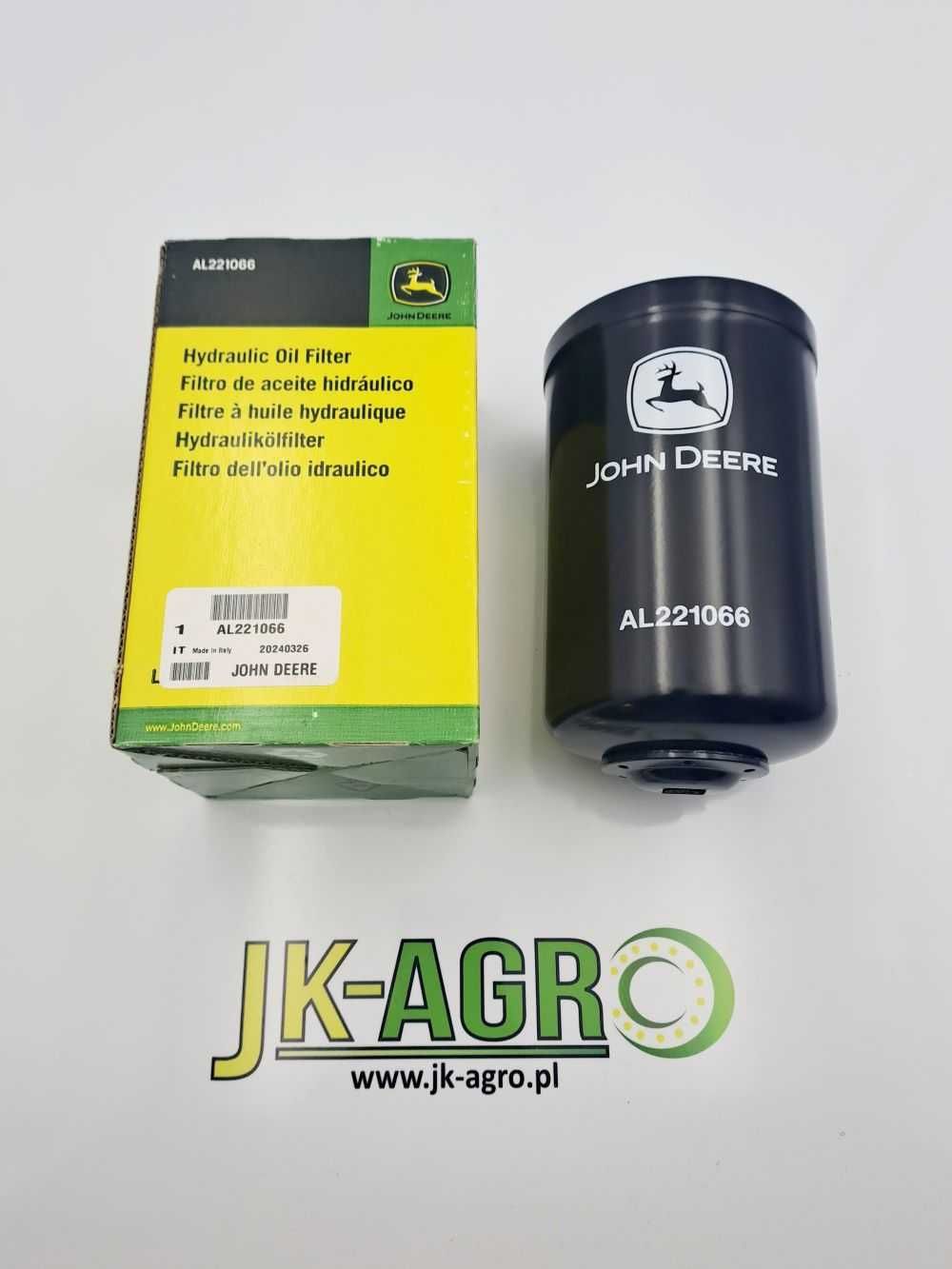 Filtr skrzyni biegów John Deere AL156625, AL221066 org.