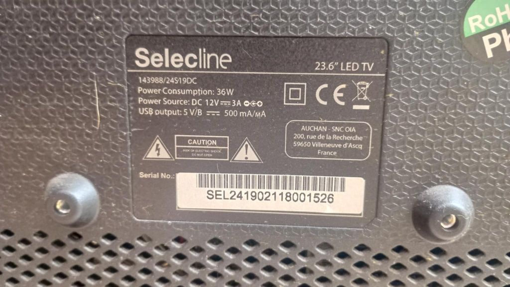 Telewizor Selecline 24 cale plus pilot POLECAM !