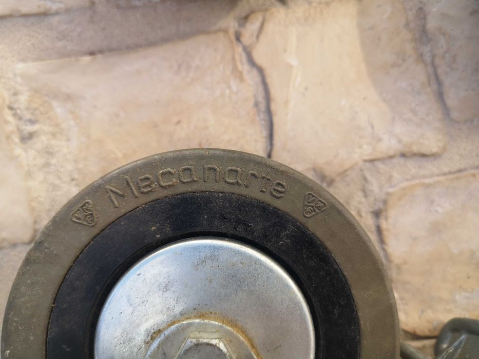 Conjunto de 4 rodízios industriais, Mecanarte, 180 mm, 100x32