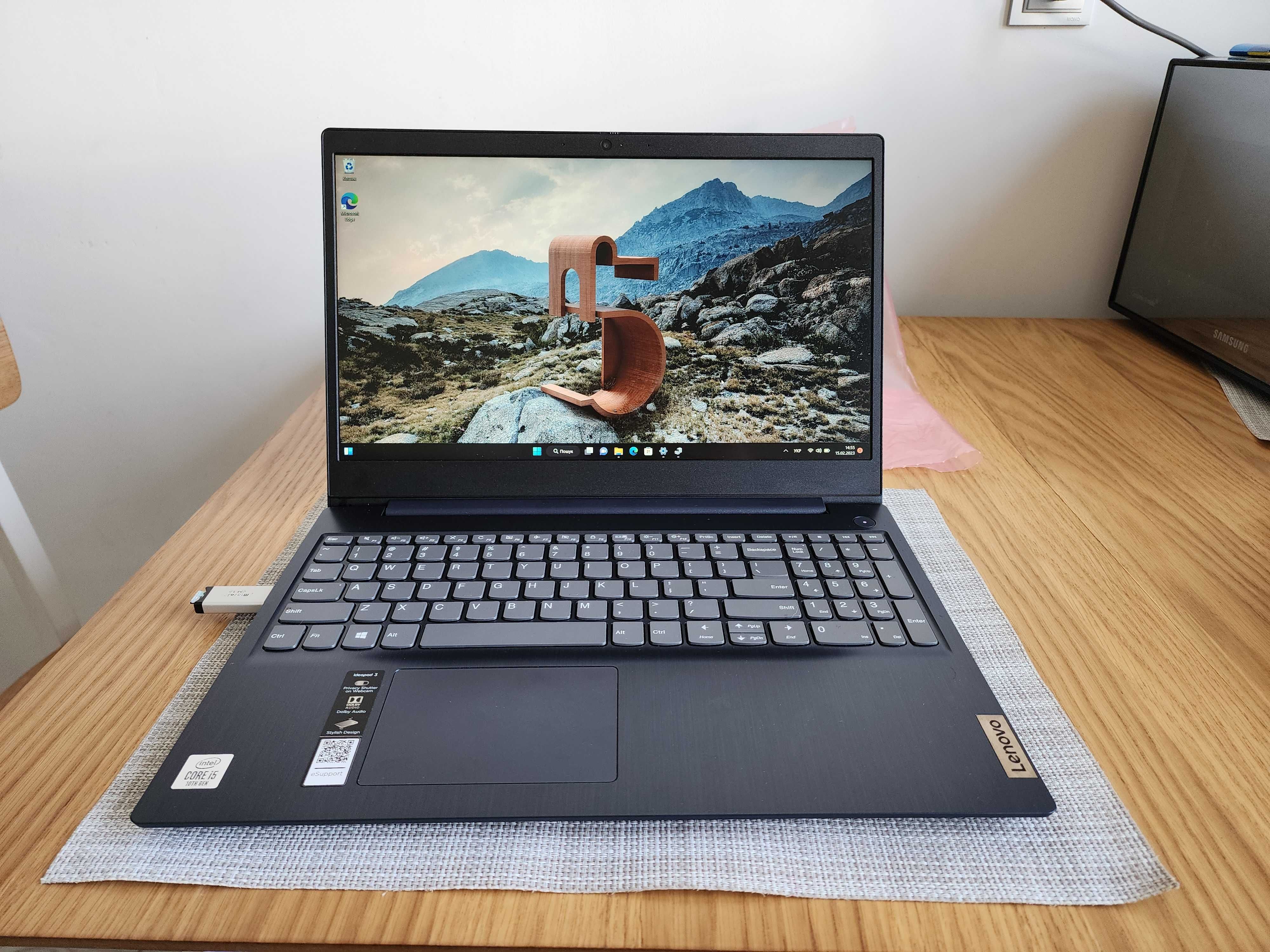 Lenovo Ideapad 3 15IIL05 15.6" FHD 8/256GB i5-1035G1 що Новий