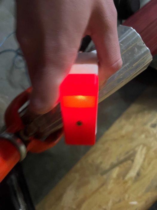 Stara biała lampka tylna Wigry 3 łezka Lampa tył Wigry składak Romet