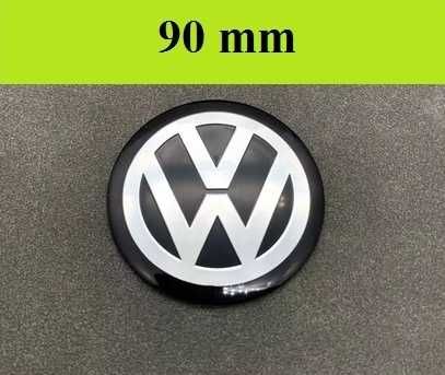 Naklejka/emblemat ALUMINIUM VW 90 MM 4 SZTUKI!