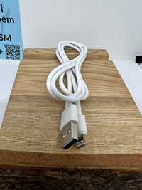 Kabel USB do Lightning 2,4A. wysoka jakość! Do iPhone - 1m | Biały