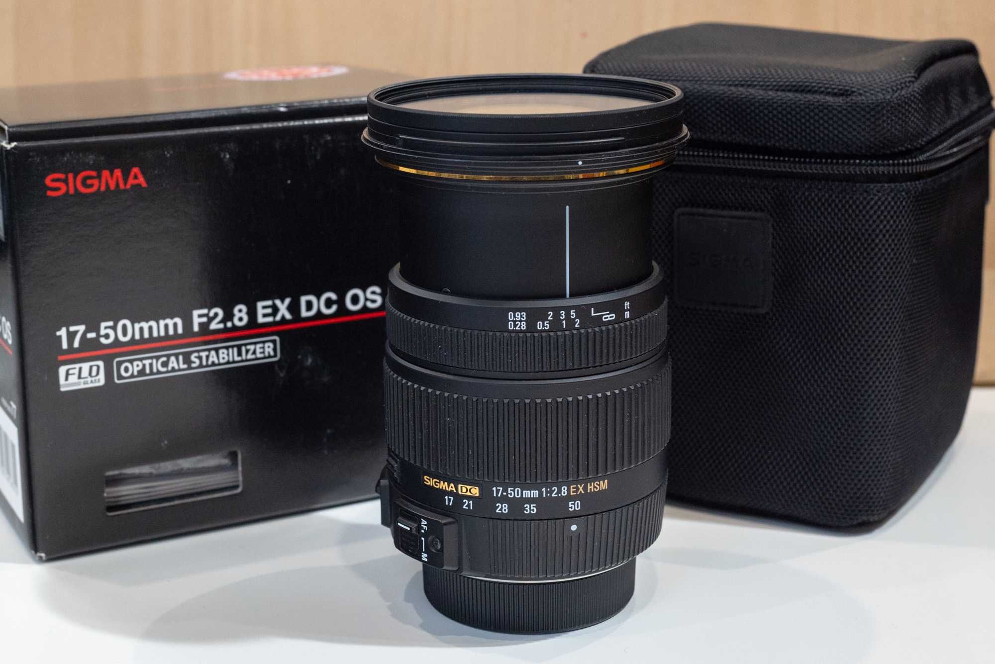 Sigma 17-50 f/2.8 EX DC OS - Obiektyw, Stan Bardzo Dobry