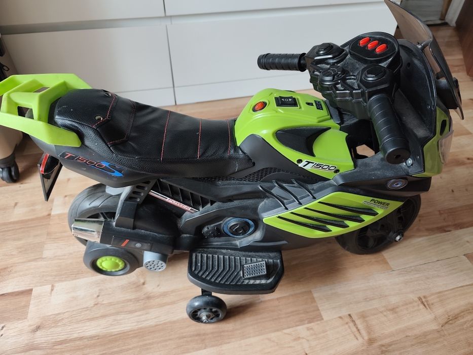 Motocykl ścigacz dla dzieci