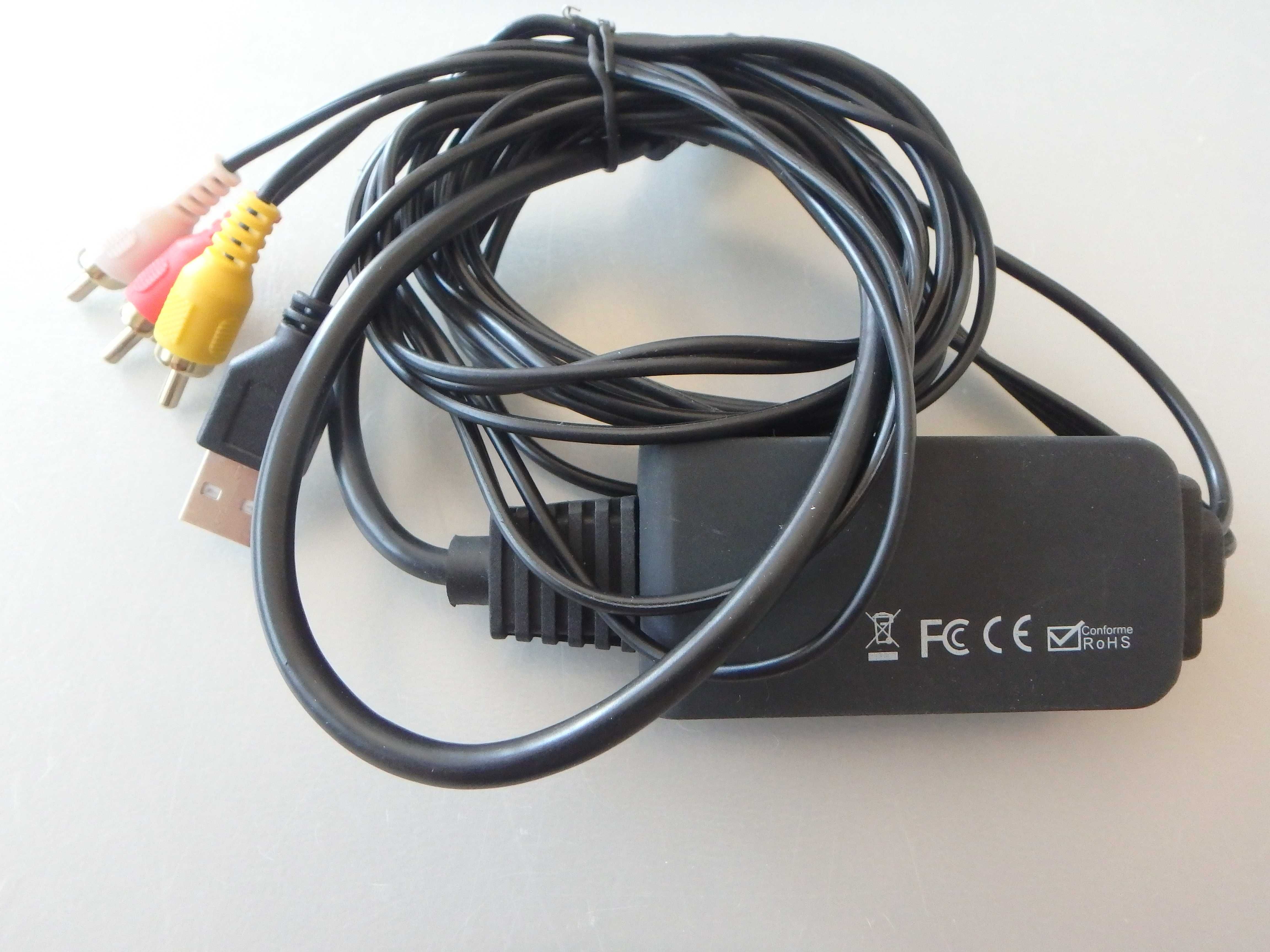 Konwerter 2AV do HDMI adapter - przejściówka