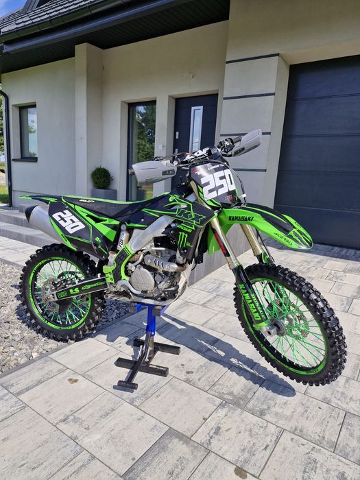 Kawasaki KXF 250 wtrysk mapy Po serwisie