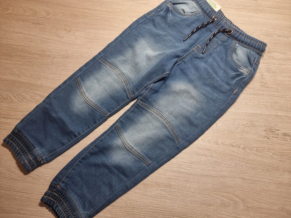 Джинсы для мальчика Lupilu Pepperts джинсовые джоггеры 86-116 описание