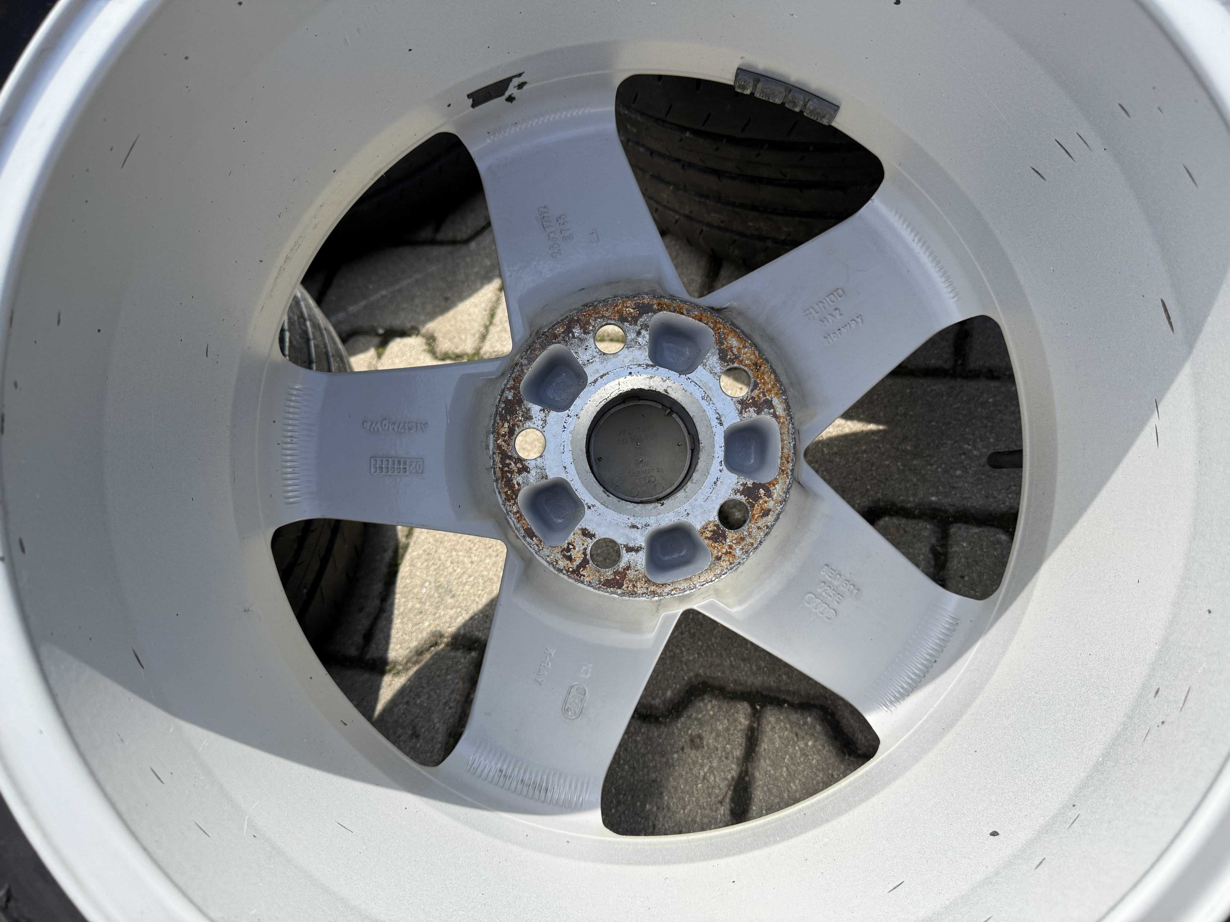 Koła letnie 17 Audi A4 B6, A6 C5 5x112 z oponami Dunlop 225/45