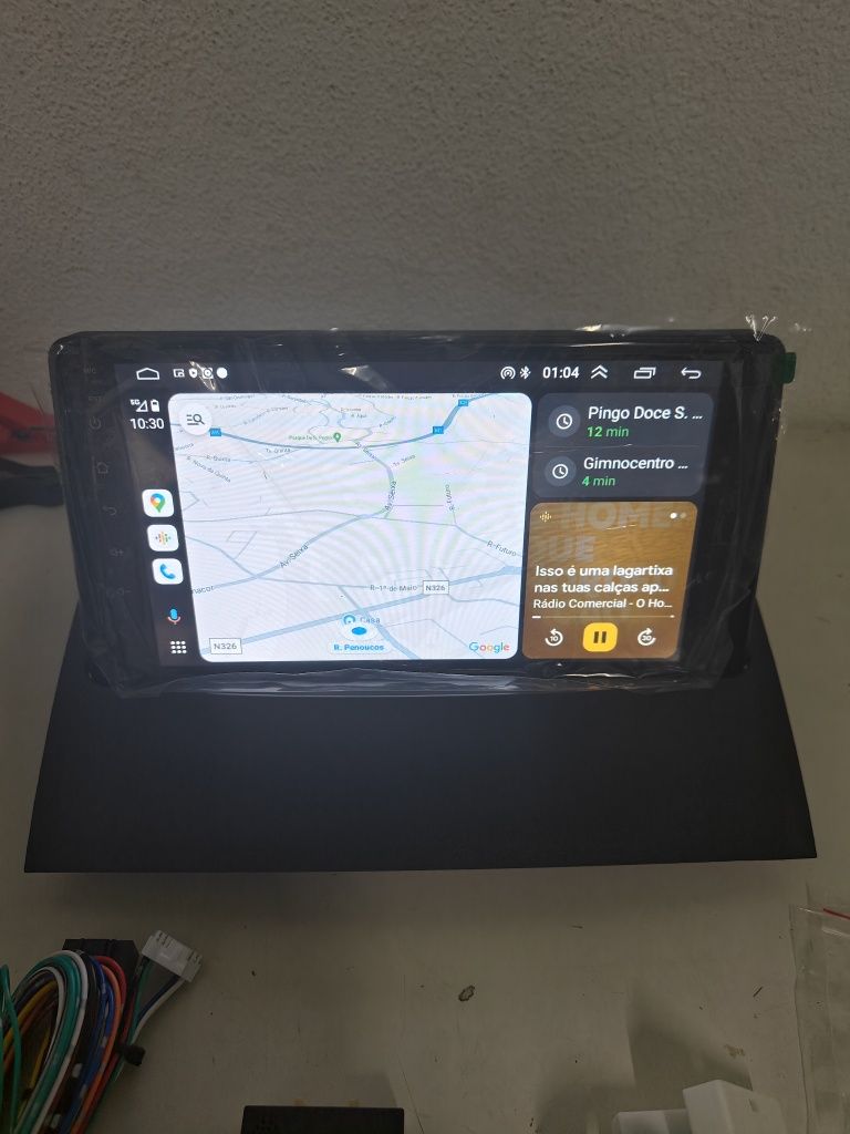 Radio 2 DIN Android 9" Megane 2 4+32 GB + carplay e Android auto + GPS