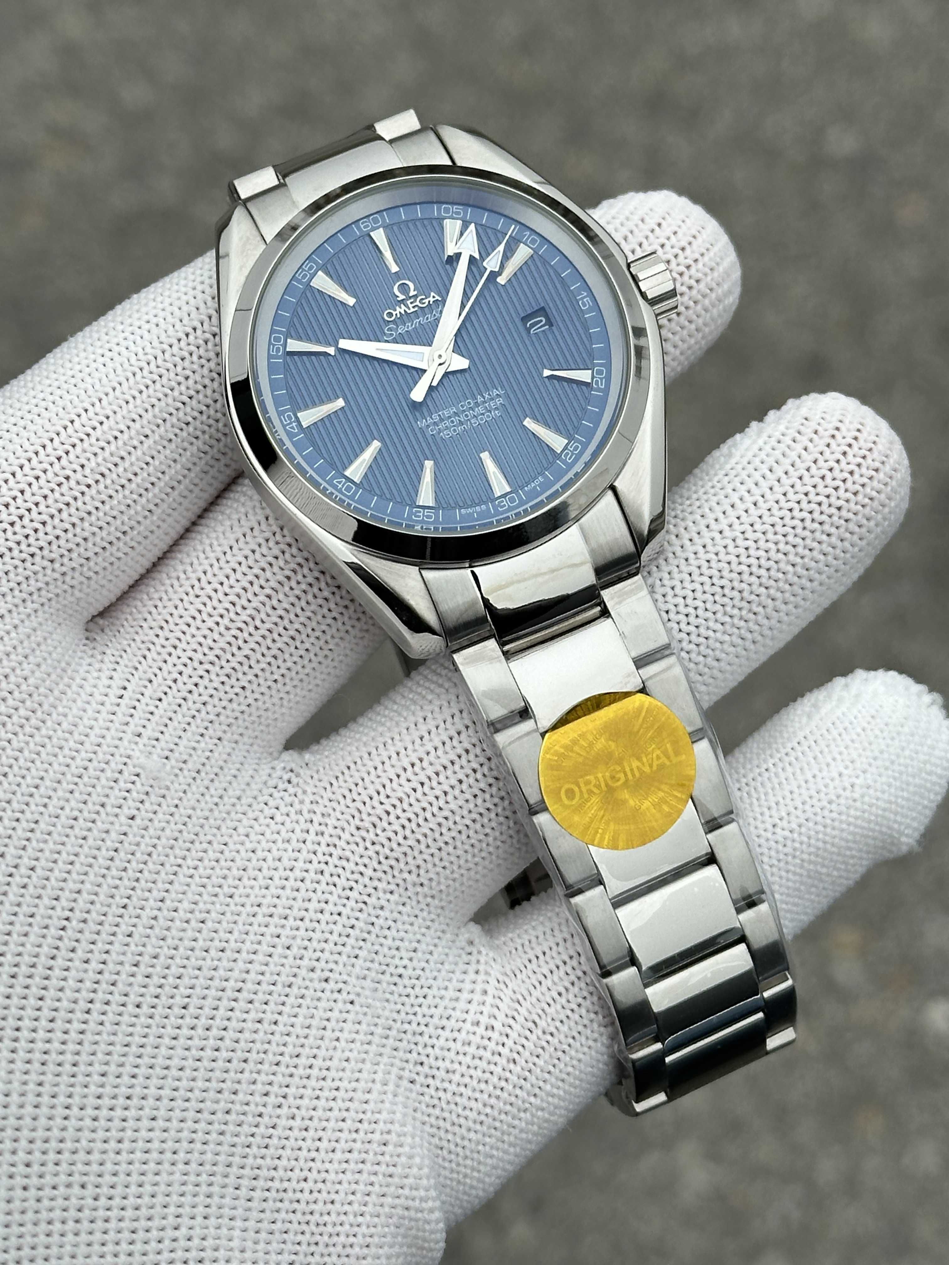 Швейцарские часы Omega Seamaster Aqua Terra Blue