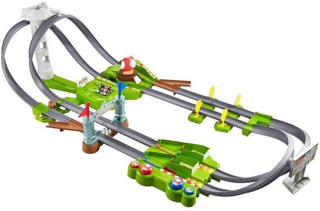 Трек Хот Вилс Марио Карт Hot Wheels Mario Kart Circuit Track Set GCP27