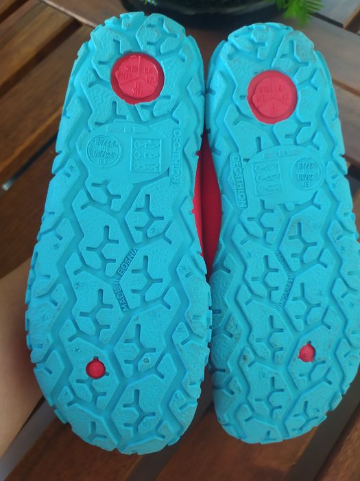 Sapatos aquático da Decathlon