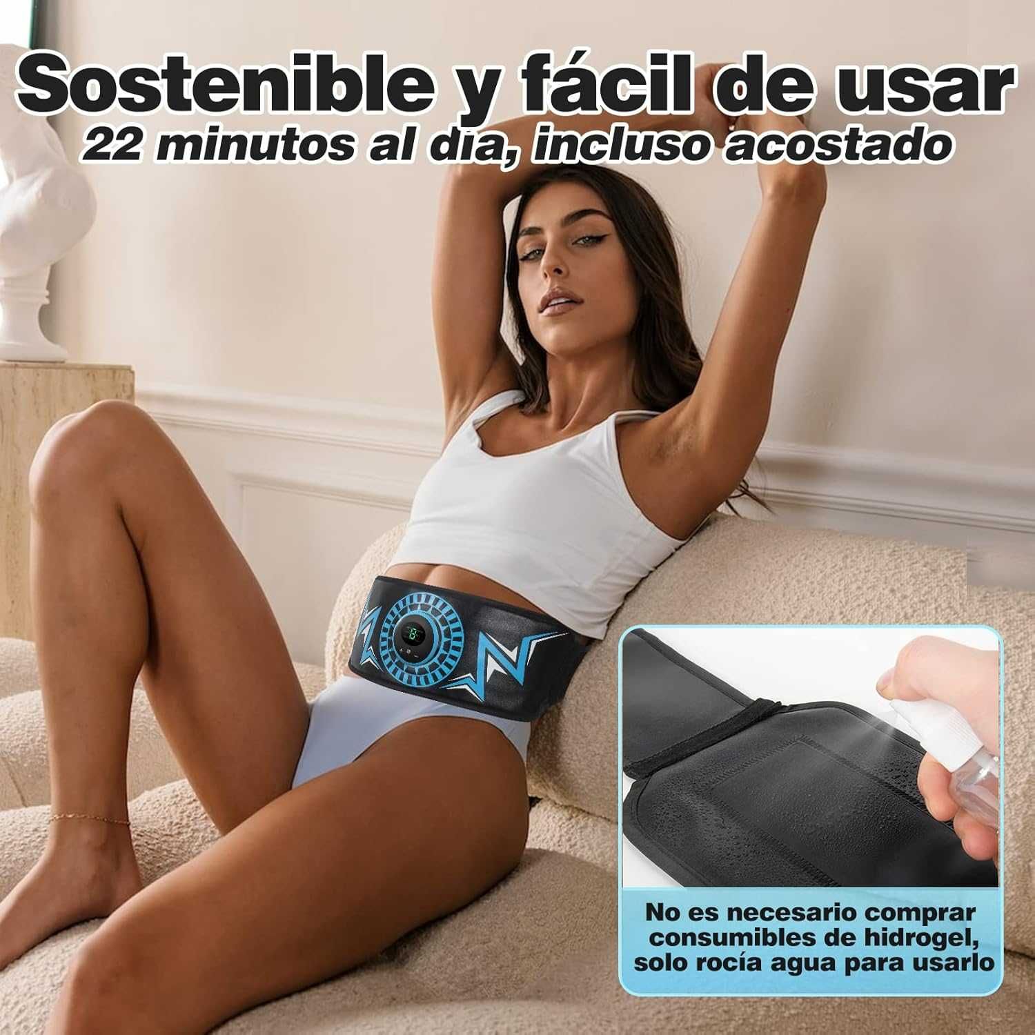 Joytour EMS estimulador abdominal (1008)