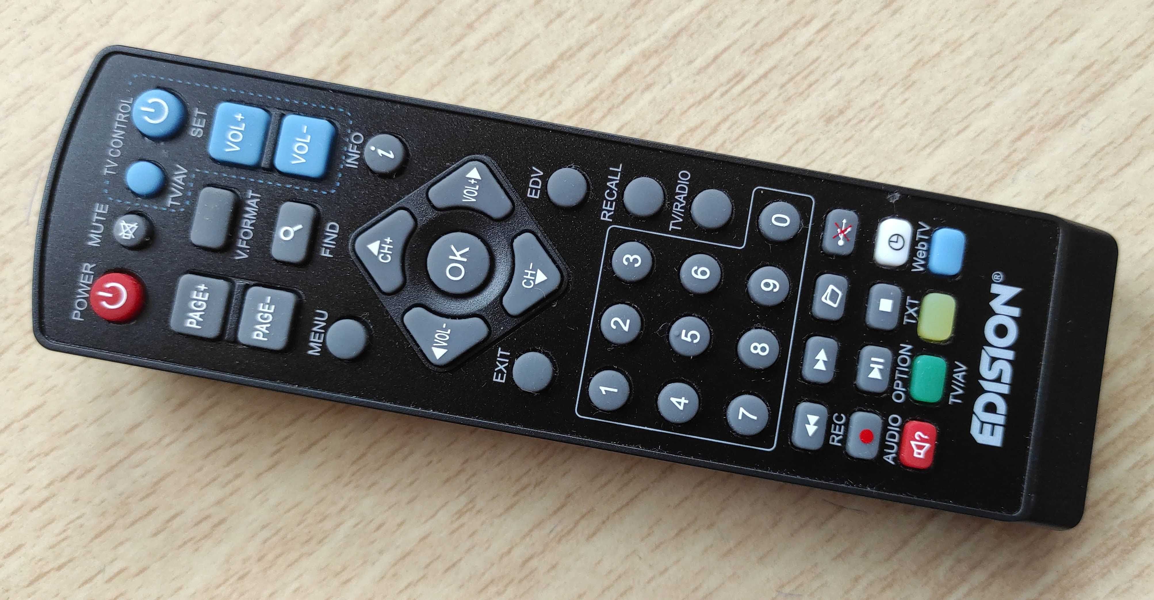 Tuner DVB-T2 Edision Picco T265+ (zasilanie 5V z USB - ładowarki itp.)