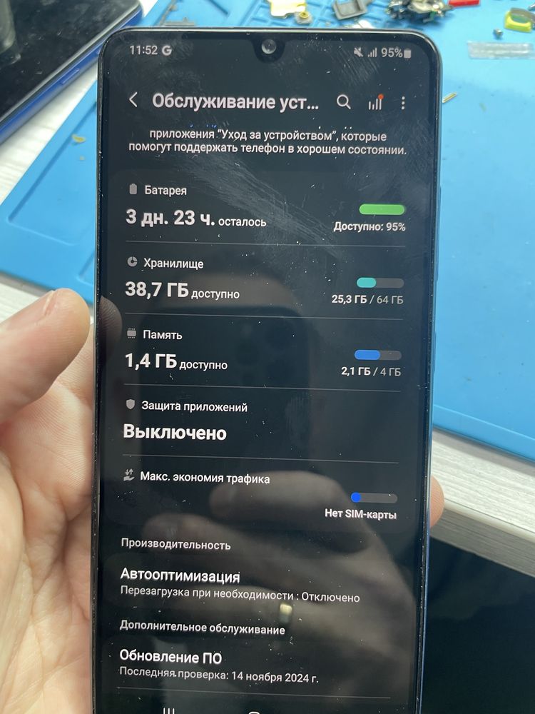 Samsung a32 a325 4/64gb плата(системна плата)материнська плата