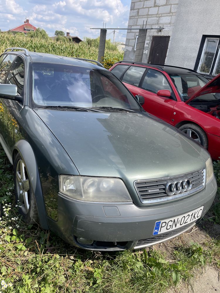 Audi a6 c5 allroad 2.7 biturbo manual quattro zderzak przód