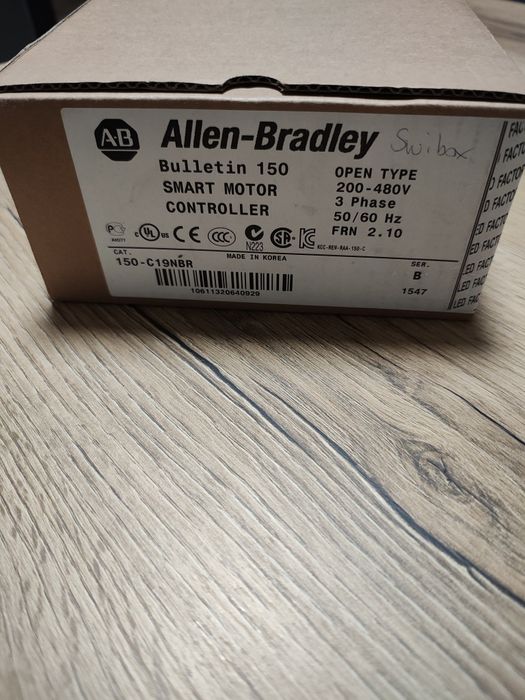 Softstart allen-bradley 150-C19NBR nowy nie rozpakowany