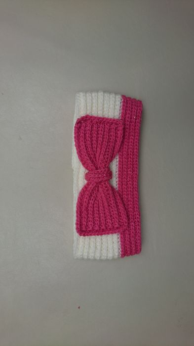 Nowa opaska dla dziewczynki na jesień/zima