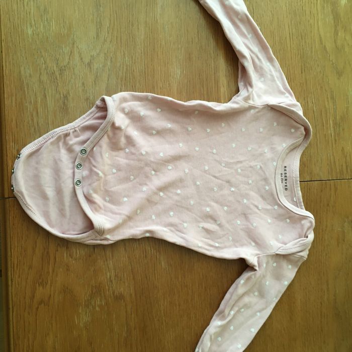 Body z długim rękawkiem rozmiar 86 - zestaw