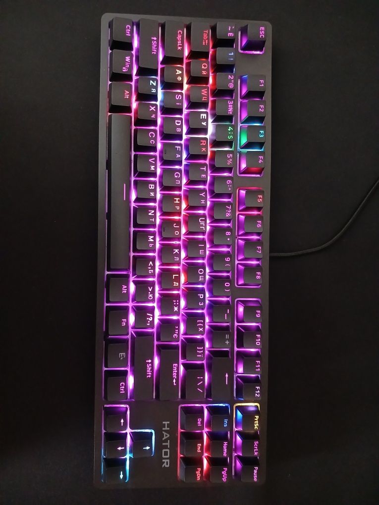 Продам клавіатуру Hator Rockfall Mecha TKL 2