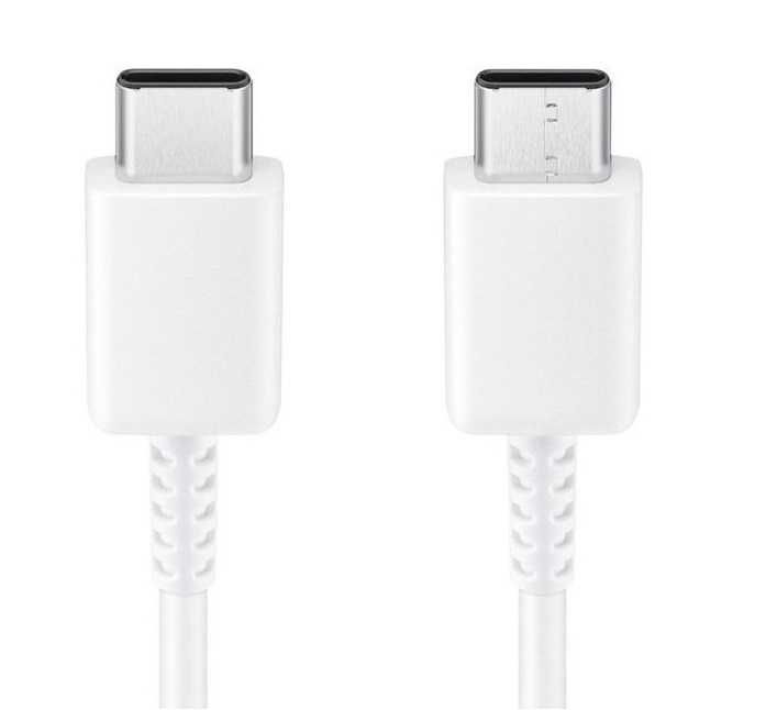 Oryginalny Kabel Samsung 2x USB Typ C 1m biały * Video-Play Wejherowo