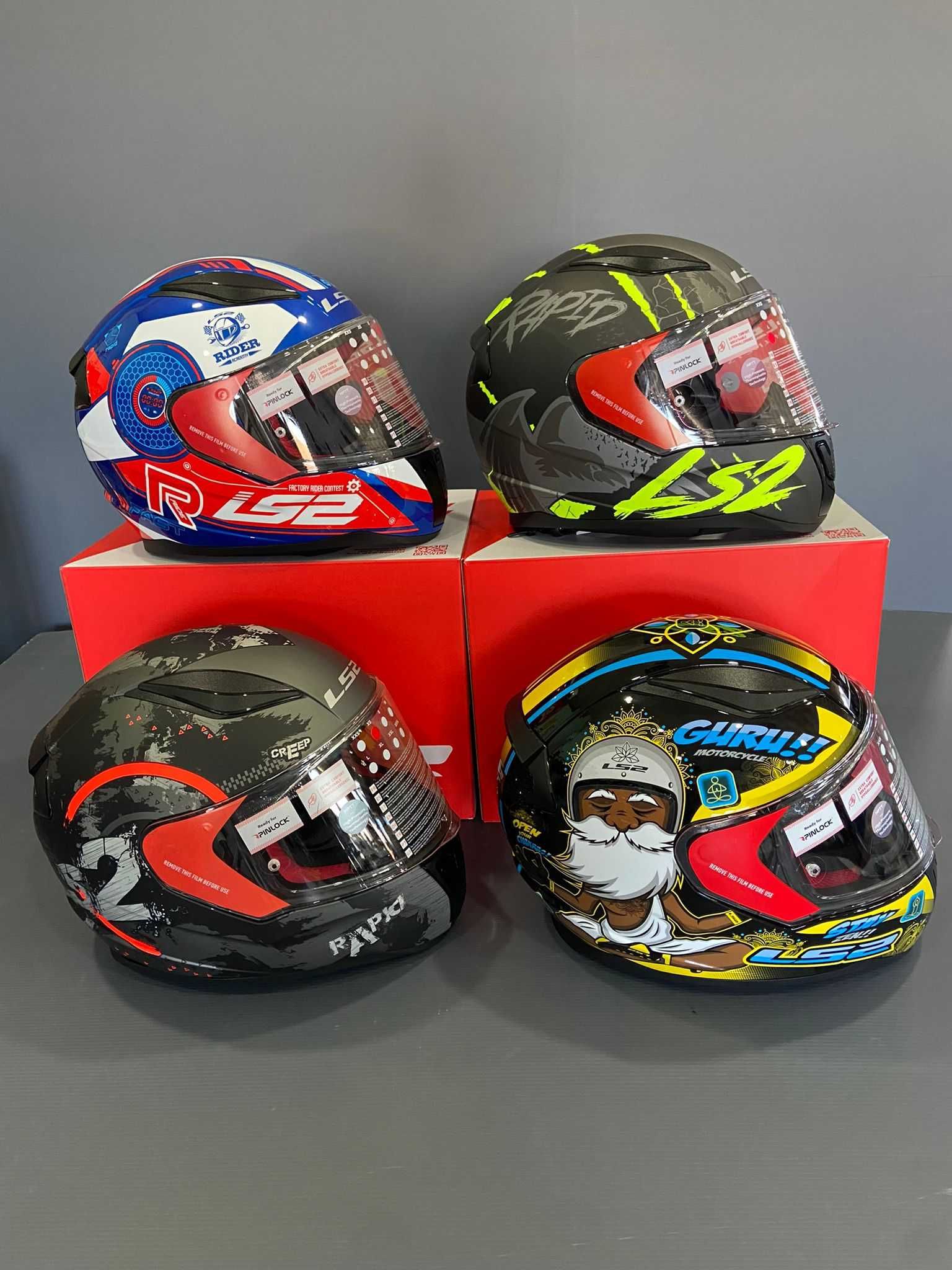 Capacete criança integral LS2 FF353 novo