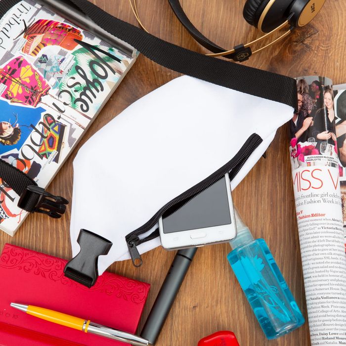 NERKA saszetka biodrówka solidna polska N001 biała