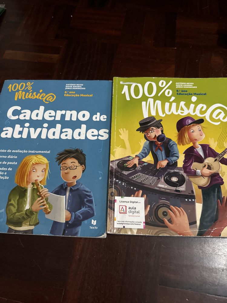 Manuais e livros de leitura do 6 ano