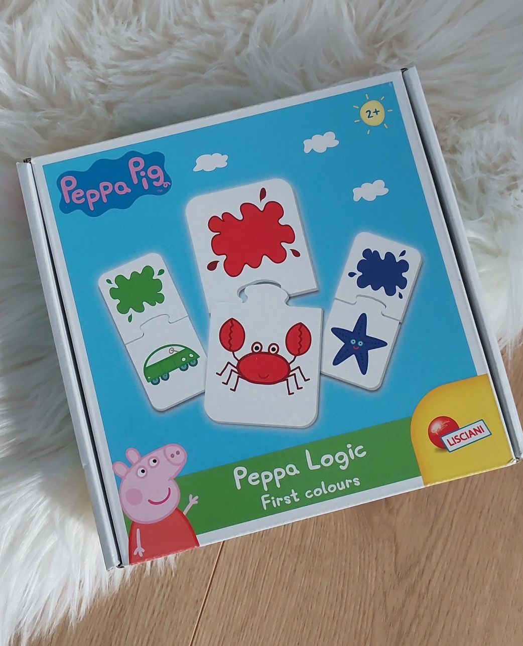 Gra logiczna dla dzieci Świnka Peppa karty