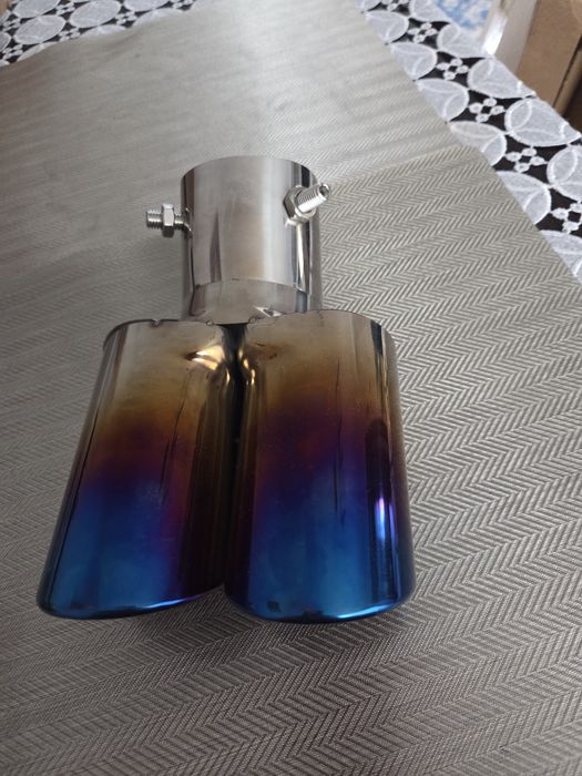 62 mm końcówka rury wydechowej ze stali nierdzewnej