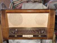 Radioodbiornik lampowy, Retro, Vintage z lat 50 tych, "Graetz"
