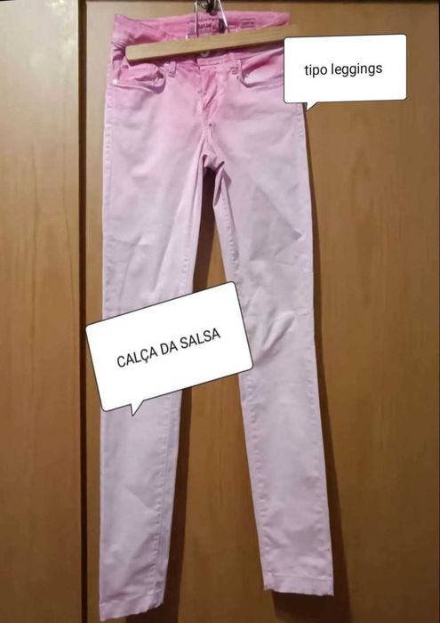 Conjunto de calças  tamanho xs/s  todas 15 euros