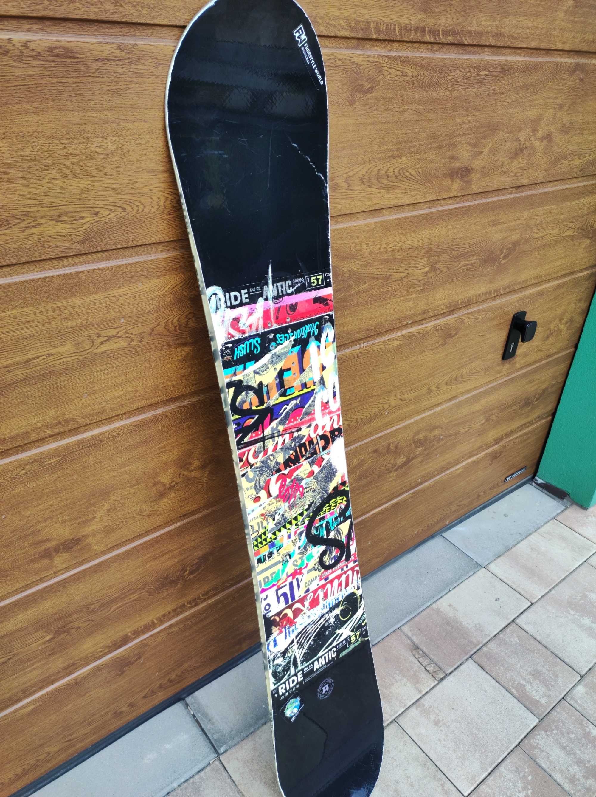 snowboard RIDE ANTIC SERIES carbon