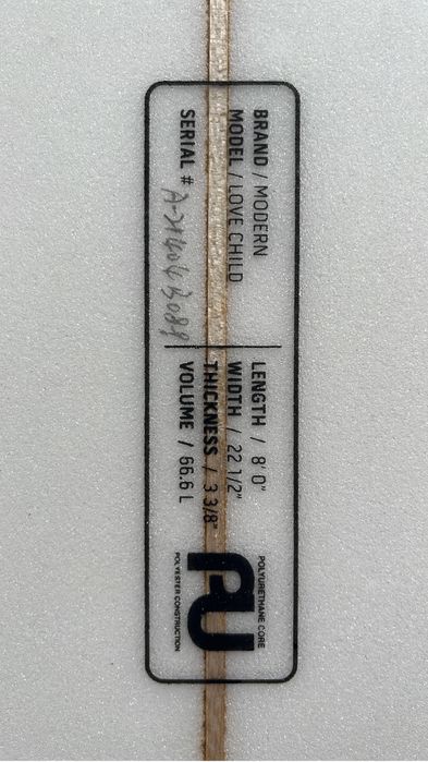 Prancha modern lovechild 8”