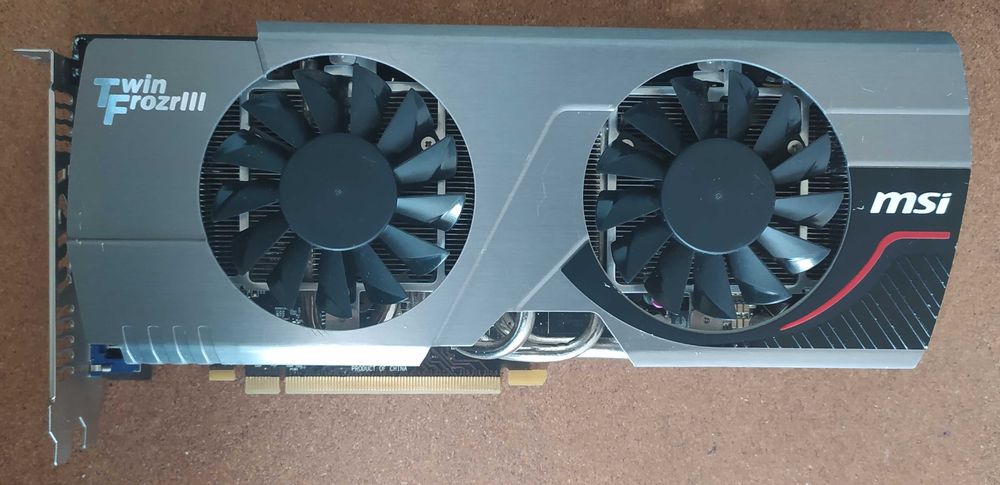 Неисправная видеокарта MSI TwinFrozr III Radeon HD 7970