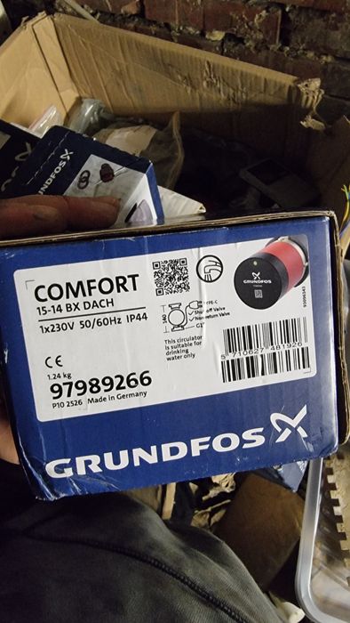 NOWA Pompa cyrkulacyjna grundfos