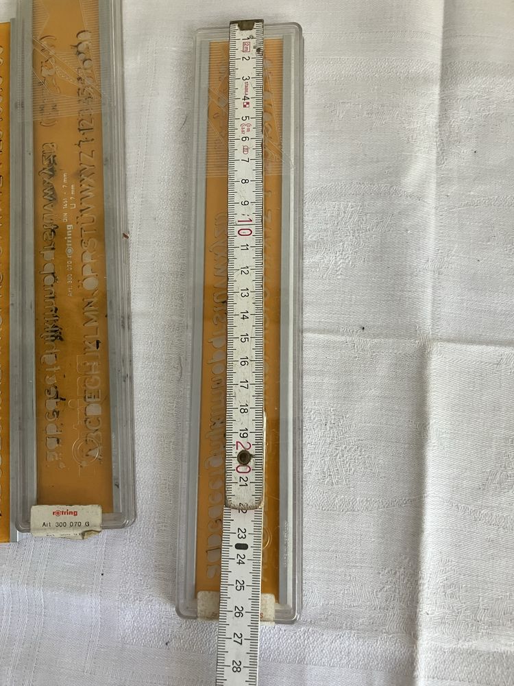 Szablony do pisma technicznego Rotring