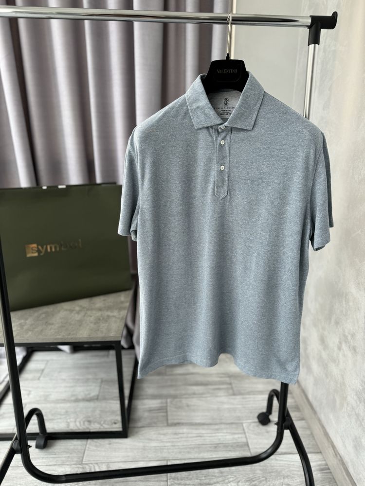 Льняное поло Brunello Cucinelli ОРИГИНАЛ