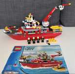 LEGO City 7207 Łódź straży pożarnej, komplet z instrukcją