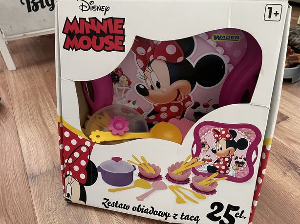 Minnie Mouse zestaw obiadowy 25 elem.