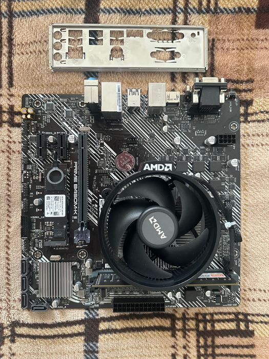 Комплект ASUS Prime B450M-KII+CPU AMD Ryzen 3 3200G