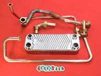 Теплообменник котла Vaillant T3, T4 с переходниками. Новий
